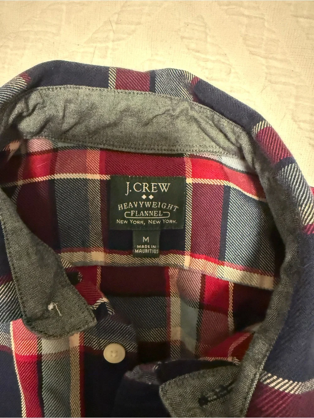 J. Crew classic plaid